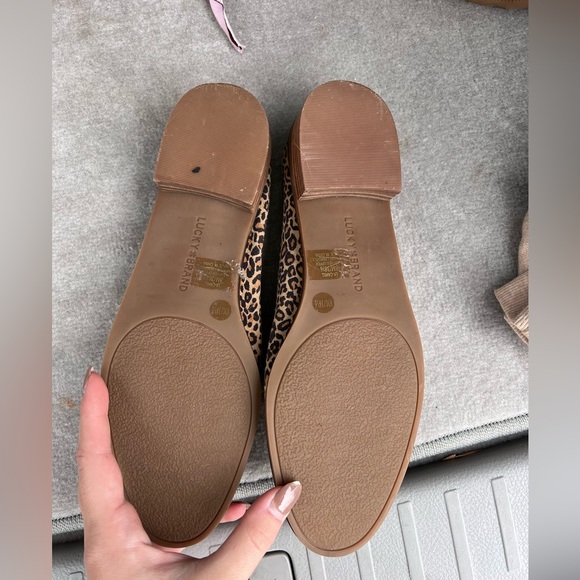 Lucky brand cheetah slides - Picture 2 of 4